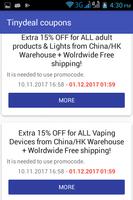 Tinydeal coupons 스크린샷 1