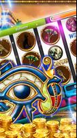 Cleopatra Casino Slots Machine Affiche