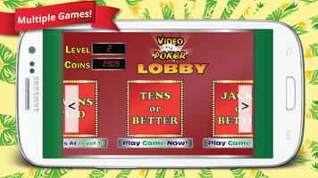 Video Poker capture d'écran 1