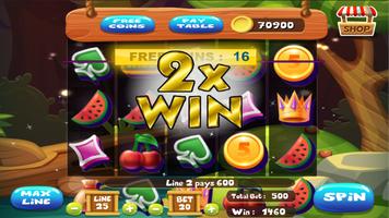 Hollywood Casino Slots with Mega Jackpot Affiche