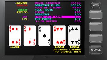 Vegas Classic Video Poker اسکرین شاٹ 1