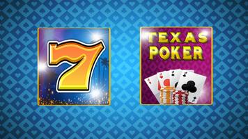 Casino Royal Flash Card & Slot Machine Plakat