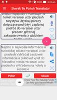 Slovak Polish Translator syot layar 1
