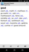 Irish <> English Dictionary Slovoed Classic poster