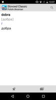 Polish <> Ukrainian Dictionary Slovoed Classic الملصق