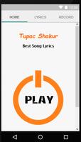 Poster 2pac Shakur Lyrics
