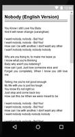 Wonder Girl Best App Lyrics imagem de tela 3