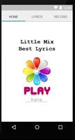 Little Mix Songs Lyrics poster