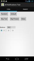 Jelly Bean Notification Test Affiche