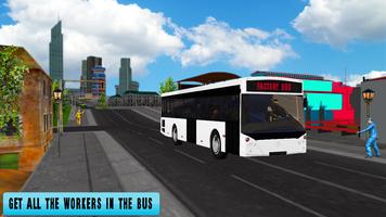 Employees Transport: Bus Simulator 3D Affiche