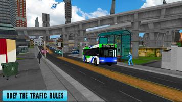 Employees Transport: Bus Simulator 3D capture d'écran 1