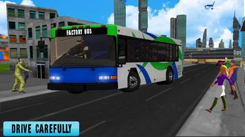 Employees Transport: Bus Simulator 3D capture d'écran 2