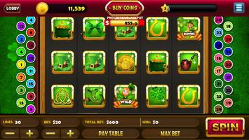 Double Irish Luck Casino Slots Poster