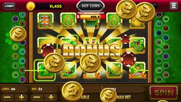Double Irish Luck Casino Slots captura de pantalla 1
