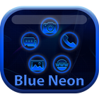 Smart Launcher Blue Neon ikona