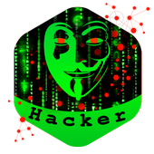 Hacker Launcher Zeichen