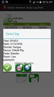 Simple Amateur Radio Log Book captura de pantalla 2