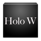 Holo White icon