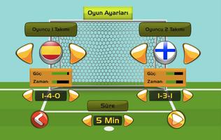 Minyatür Kale Futbol Oyunu capture d'écran 1