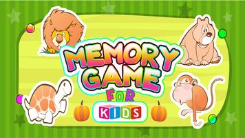 Memory Game for Kids Affiche