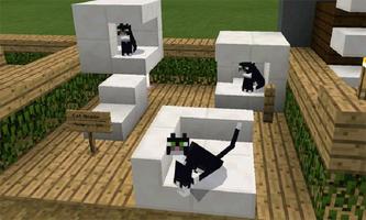 Family of Cats Mod for MCPE Affiche