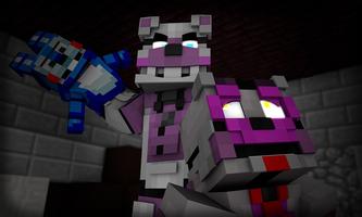 پوستر Five Friends Horror Mod for MCPE