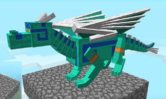 Immortal Dragons Mod for MCPE Affiche