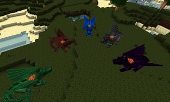 Immortal Dragons Mod for MCPE स्क्रीनशॉट 1