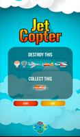 Jet Copter Flying Game captura de pantalla 1