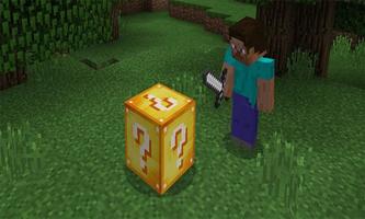 Lucky Block Mod for MCPE capture d'écran 1