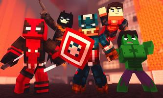 Superheroes Mod for MCPE syot layar 1