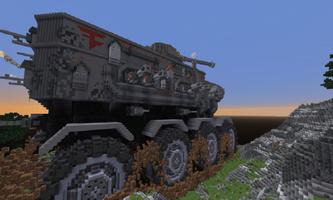 War of Tanks Mod for MCPE ảnh chụp màn hình 1