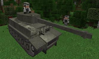 War of Tanks Mod for MCPE captura de pantalla 2