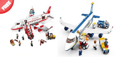 Toy Cargo Plan Lego Simulator Affiche