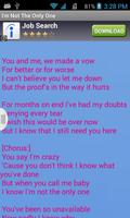 I'm Not  The Only Lyrics Free screenshot 1