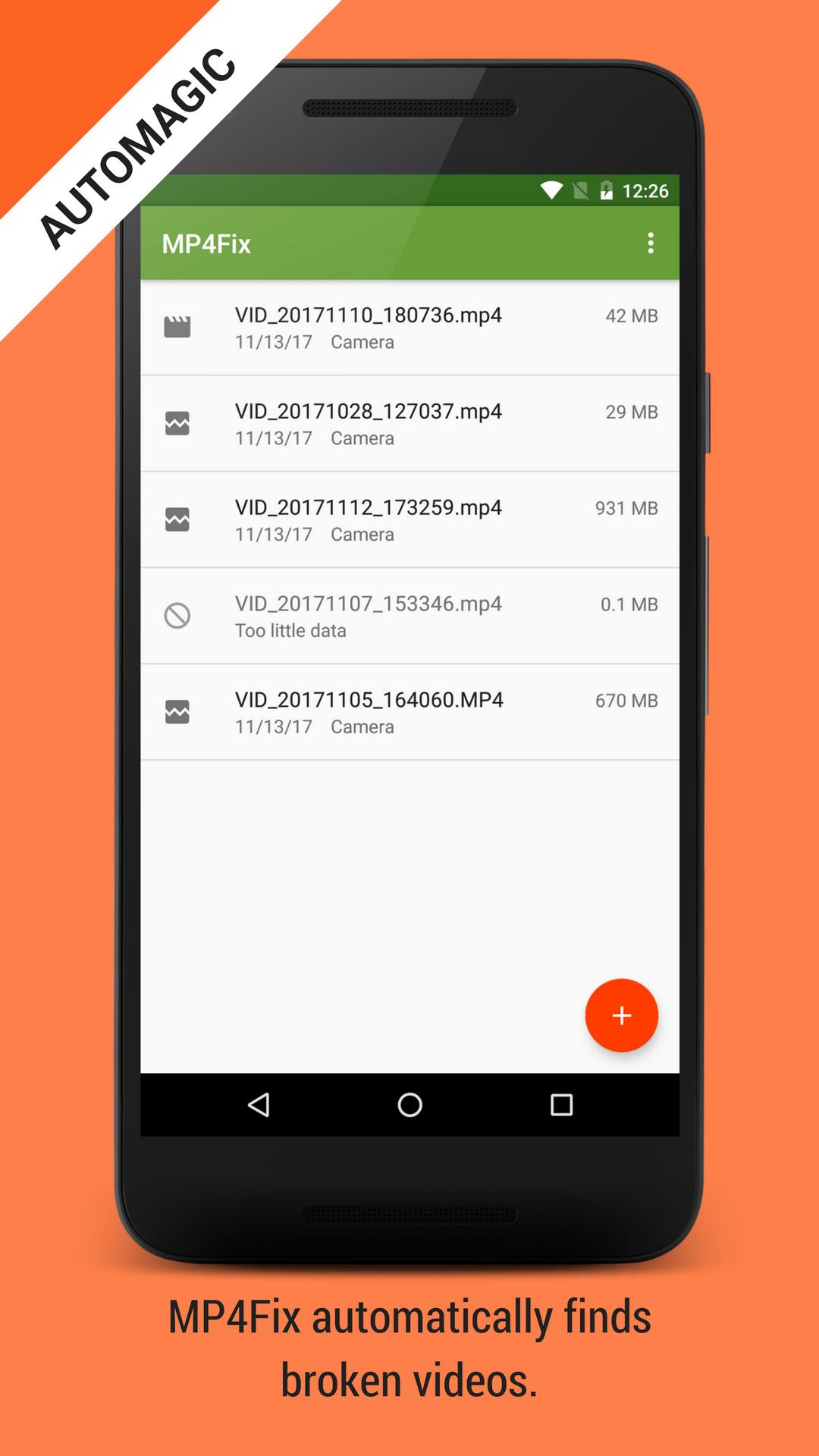 MP4Fix for Android - APK Download