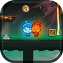 Lucky Kid and Pretty Kid - Forest Temple Maze APK