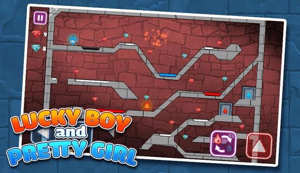 LuckyBoy and PrettyGirl - Crystal Temple Maze banner
