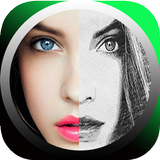 ارسم صورتك على ورق icon