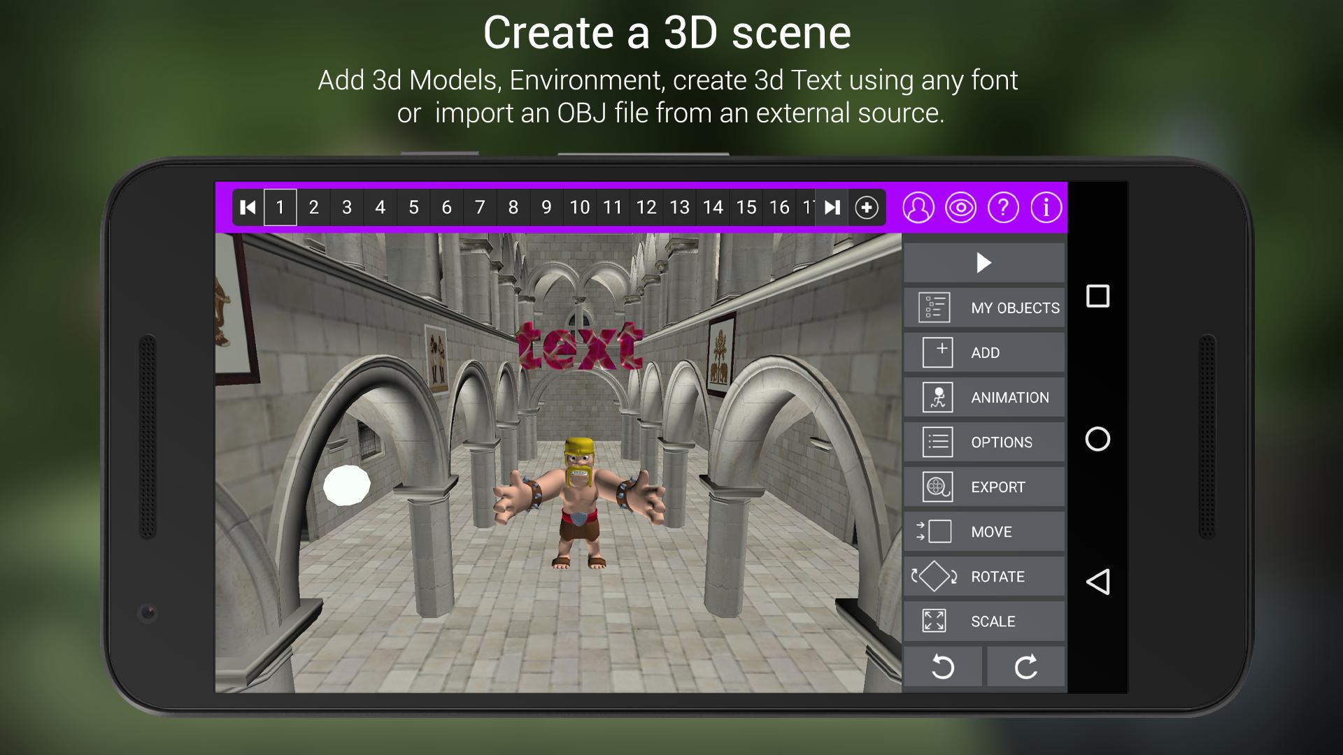 Android 用の Iyan 3d 3dアニメーションを作ります Apk をダウンロード