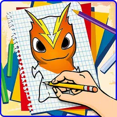 Draw Slugterra Characters アプリダウンロード