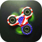 Fidget new spinner wallpaper-icoon