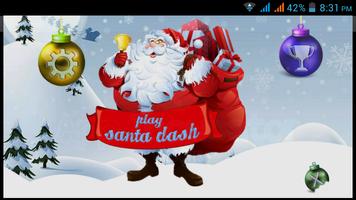 Super Santa Dash-Free XmasGame-poster