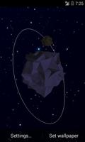 Asteroid live wallpaper capture d'écran 3