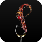 Glass of wine Live Wallpaper icône