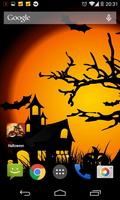 Halloween Live Wallpaper Ekran Görüntüsü 2