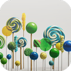 Lollipop Live Wallpaper icône