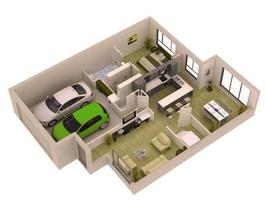 Small Home Design 3D screenshot 1