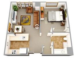 Small Home Design 3D screenshot 2