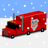 Christmas Road Cross 3D icon